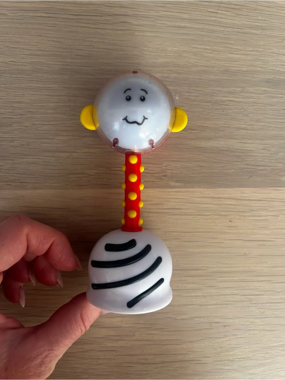 SmartNoggin NogginStik Light-Up Baby Rattle Sensory Developmental Toy